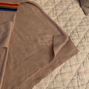 Sundry light weight oatmeal sweater